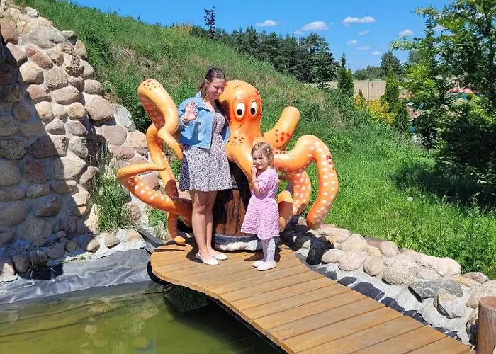 Lesny Dworek - Nad Jeziorem 农家乐 Koczala